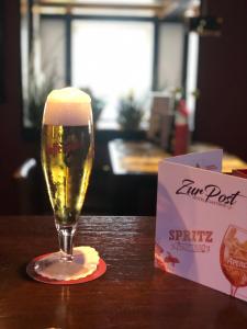 Getränke in der Unterkunft Hotel Gasthof Zur Post