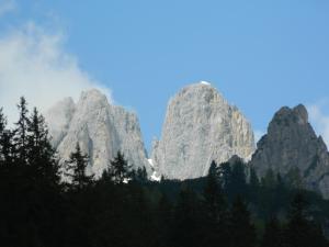 Widok na góry z tego apartamentu