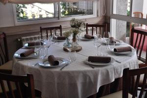Restauracja lub miejsce do jedzenia w obiekcie Hotel Casa Portuguesa
