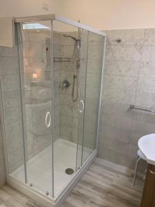 Koupelna v ubytování B&B In Centro