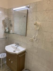 Koupelna v ubytování B&B In Centro