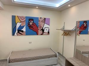Postel nebo postele na pokoji v ubytování B&B In Centro