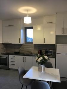 Η κουζίνα ή μικρή κουζίνα στο George's Apartment - Zakynthos