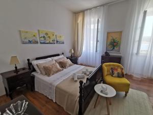Postel nebo postele na pokoji v ubytování Apartman nono Ive + 37 fotografií