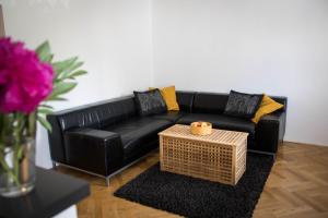Posezení v ubytování Apartment Poruba STREET VIEW
