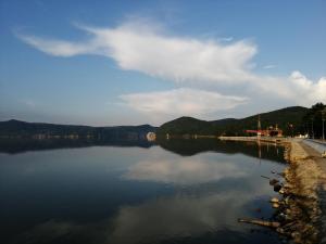 a view of a large body of water at Soba Katarina in Golubac