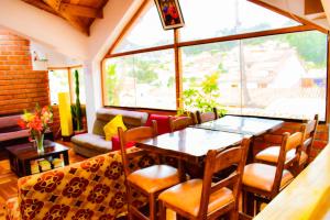 Posezení v ubytování Hostal Comarca Imperial