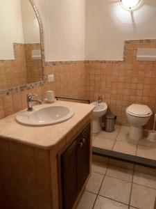 Phòng tắm tại Canne al Vento