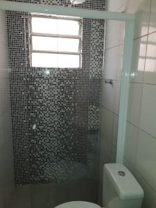 Koupelna v ubytování Hotel Aruba