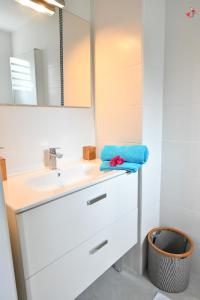 Koupelna v ubytování Farniente au soleil..