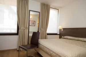 Voodi või voodid majutusasutuse Albergo Antica Locanda toas