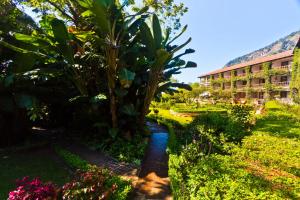 Hotel Atitlanにある庭
