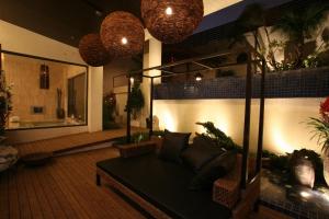 Posezení v ubytování Chateau Boutique Motel