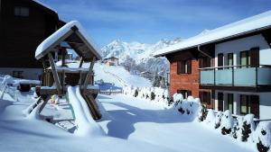 B&B AZapartments Lunic durante l'inverno