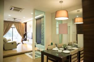 A bathroom at Mayang Court By Plush