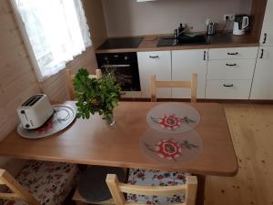 Kuchnia lub aneks kuchenny w obiekcie Szumimorze