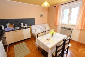 Kuchyňa alebo kuchynka v ubytovaní Apartment Rokov