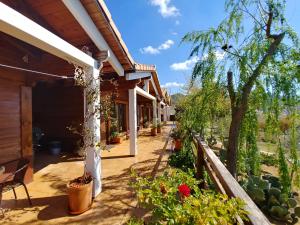 Vonkajšia záhrada v ubytovaní Casa del Valle, Lodges