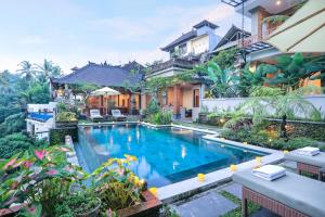 Bazén v ubytování Nata Ubud nebo v jeho okolí