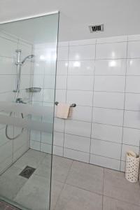 Koupelna v ubytování Kissos Hotel
