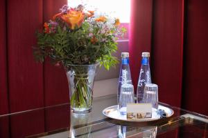 Getränke in der Unterkunft Hotel Stern