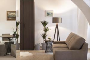 Predel za sedenje v nastanitvi Apartmány Šupina
