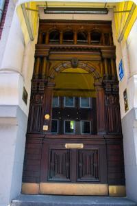 Eine Fassade oder ein Eingang zu Hotel Stern