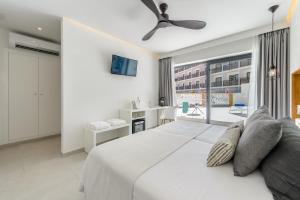 Cama o camas de una habitación en Hotel Vibra Mare Nostrum