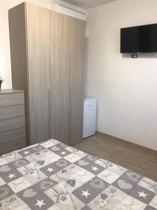 TV a/nebo společenská místnost v ubytování B&B "Sara"