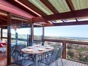 Balkón nebo terasa v ubytování Holiday Home Mas Ambros by Interhome