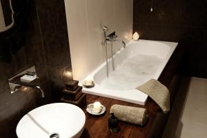 Koupelna v ubytování B&B Casa Colleverde