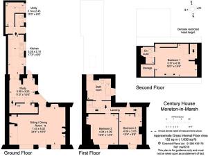 Půdorys ubytování Century House + 17 fotografií