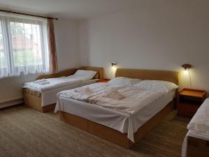 Postel nebo postele na pokoji v ubytování Guest House Boba