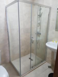 Koupelna v ubytování Hotel 725 B