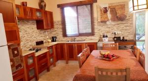Kjøkken eller kjøkkenkrok på Huge & Private Villa In Kibbutz Dafna