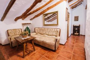 Posezení v ubytování Cortijo Rural Majolero