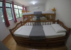 Postel nebo postele na pokoji v ubytování DS Hostel