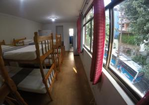 Postel nebo postele na pokoji v ubytování DS Hostel