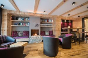 Posezení v ubytování Hotel Ciamp