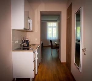 
Küche/Küchenzeile in der Unterkunft Aurellia Deluxe Apartments
