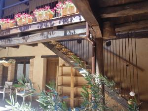 Balkón alebo terasa v ubytovaní Albergue El Encanto