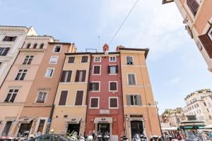 Bygningen som lejligheden ligger i