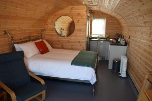 Kuchyň nebo kuchyňský kout v ubytování The Beach Bothies