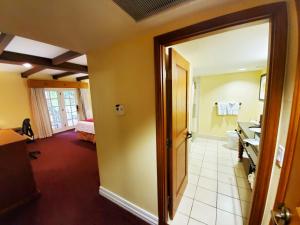 Koupelna v ubytování La Posada Hotel