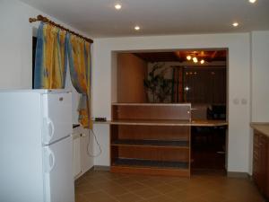 Kuchyň nebo kuchyňský kout v ubytování Guest House Boba