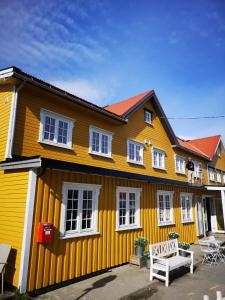 Byggnaden som hotellet ligger i