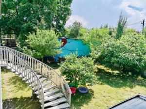 Zahrada ubytování Guesthouse Zedafoni