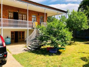 Zahrada ubytování Guesthouse Zedafoni