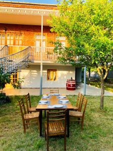 Zahrada ubytování Guesthouse Zedafoni