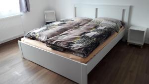 Postel nebo postele na pokoji v ubytování Apartmán Relax Hamry